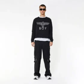 Boy Eagle Applique Sweatshirt