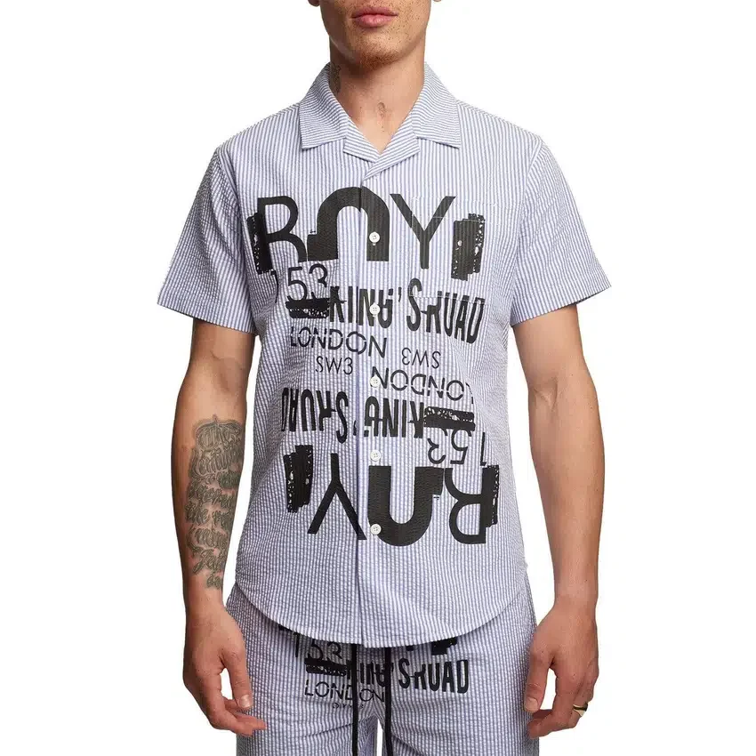 Boy Kr Seersucker Shirt