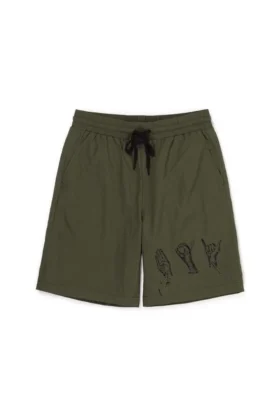 Boy Sign Nylon Shorts