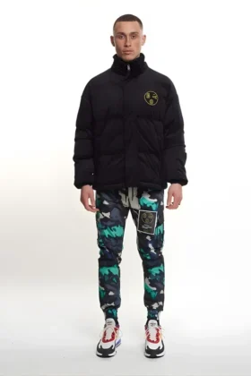 Boy Velvet Puffer Jacket