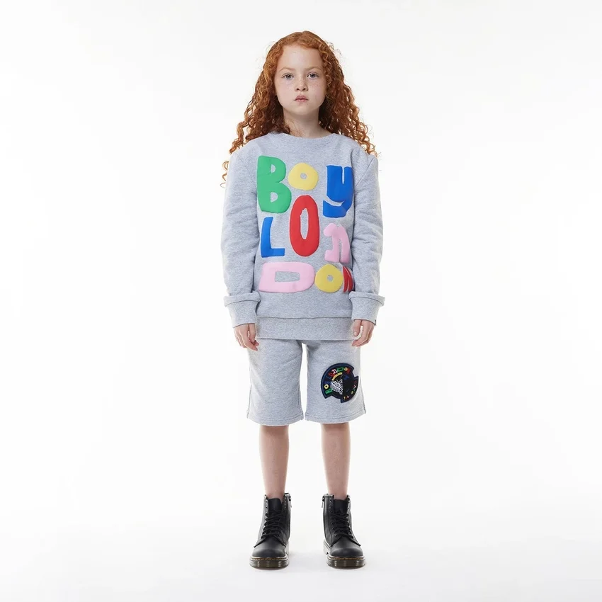 Boys Kids Badge Shorts