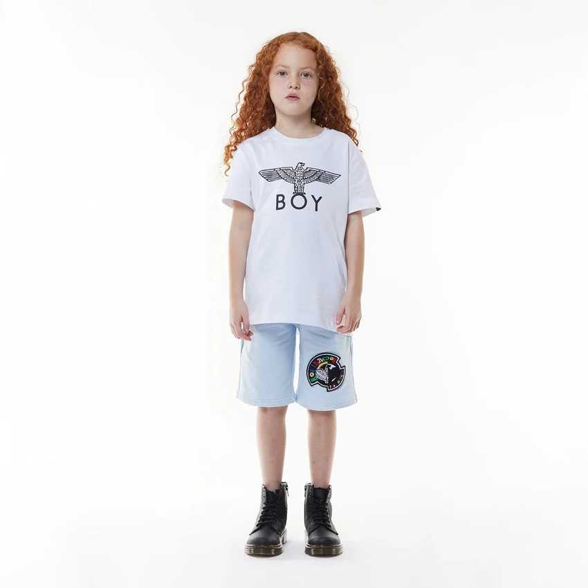 Boys Kids Badge Shorts