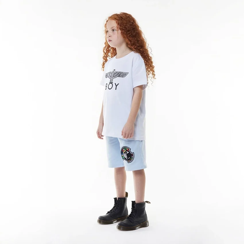 Boys Kids Badge Shorts