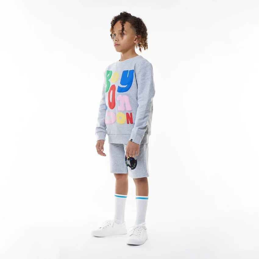 Boys Kids Badge Shorts