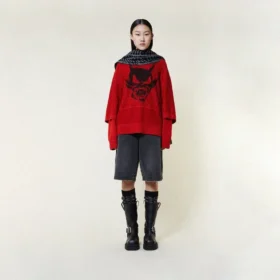 Cheeky Devil Double Sleeve Jumper