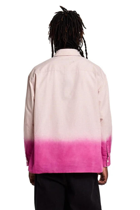 Dip Dye Check Shirt