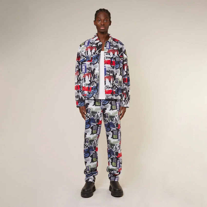 Kings Road Graffiti Denim Jeans