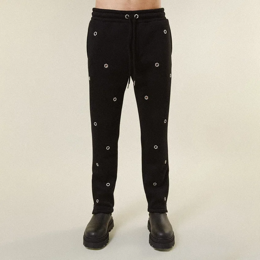 Multi Eyelet Track Pants