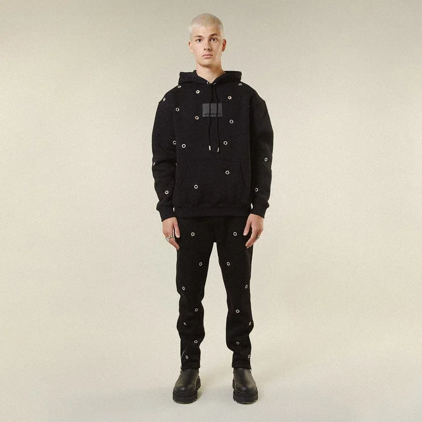 Multi Eyelet Track Pants