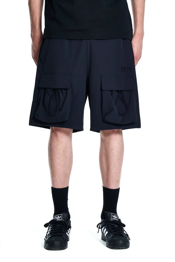 Nylon Cargo Shorts