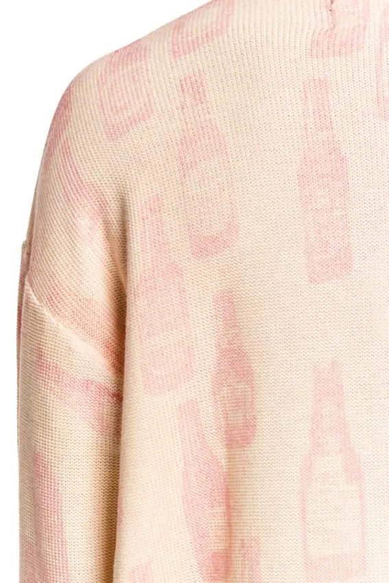 Pink Bottle Knit