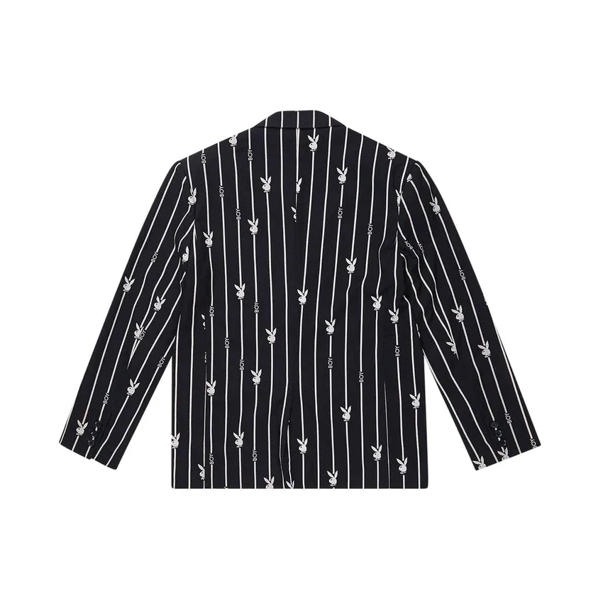 Playboy X Boy Bunny Pinstripe Blazer