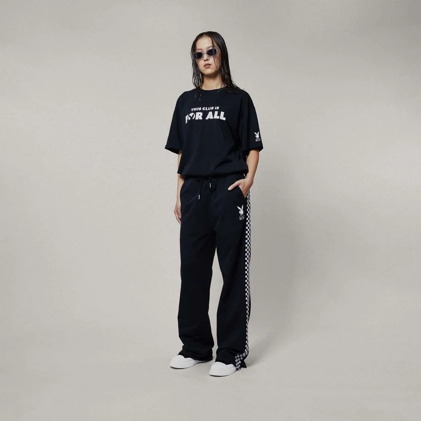 Playboy X Boy Checkerboard Vortex Joggers