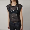 Playboy X Boy Embellished Top