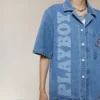 Playboy X Boy Jumbo Bunny Denim Shirt