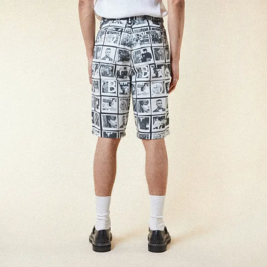 Polaroid Memories Denim Shorts