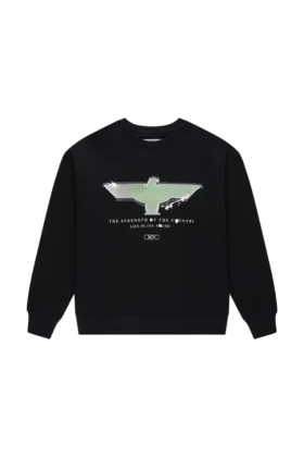 Spray Paint Eagle Sweatshirt