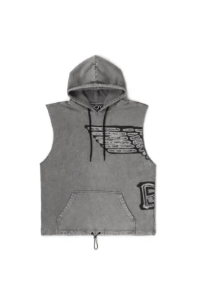 Stencil Short Sleeve Hood