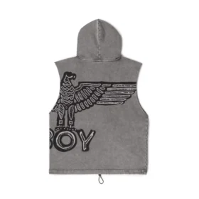 Stencil Short Sleeve Hood